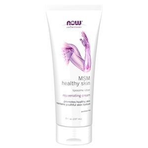NOW MSM Healthy Skin Liposome Lotion Rejuvenating Cream 8-Ounce NEW